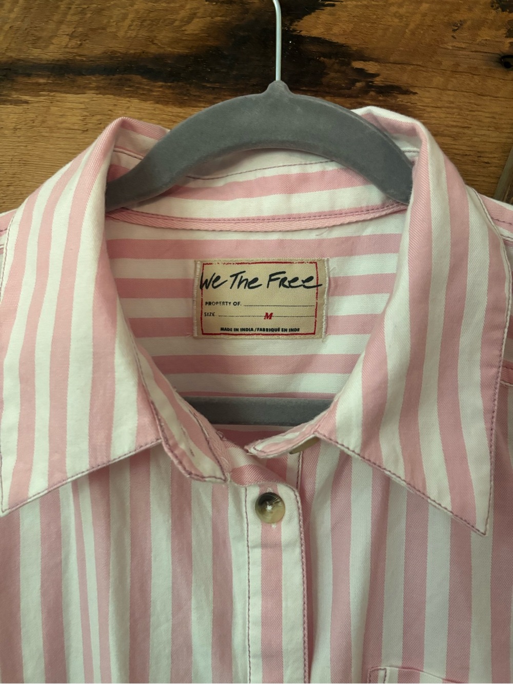 We the Free Bailey Striped Top Medium NWT - Picture 4 of 6